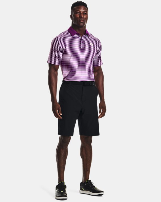 Men's UA Drive Tapered Shorts in Black image number 2